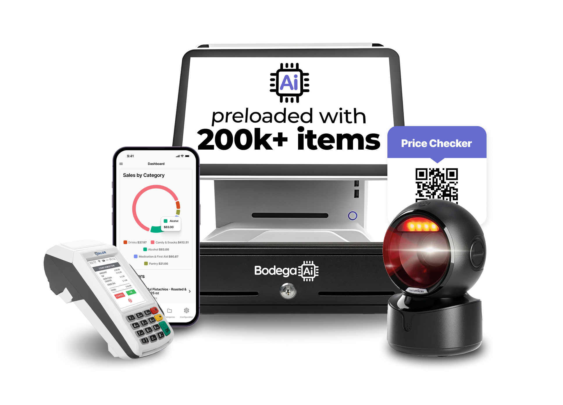 Bodega AI Smart Checkout POS system
